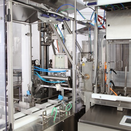Auto-Pouch Assembly Machine from HART Design & Manufacturing