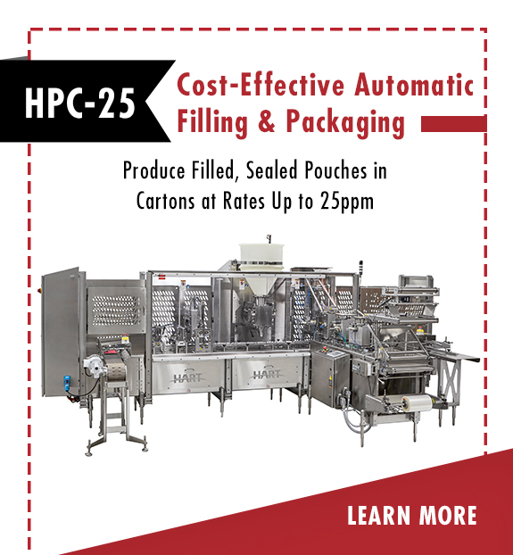 Hart Design & Manufacturing HPC-25 Cost-Effective Automatic Filling & Packaging - 2024 Special Show Deal