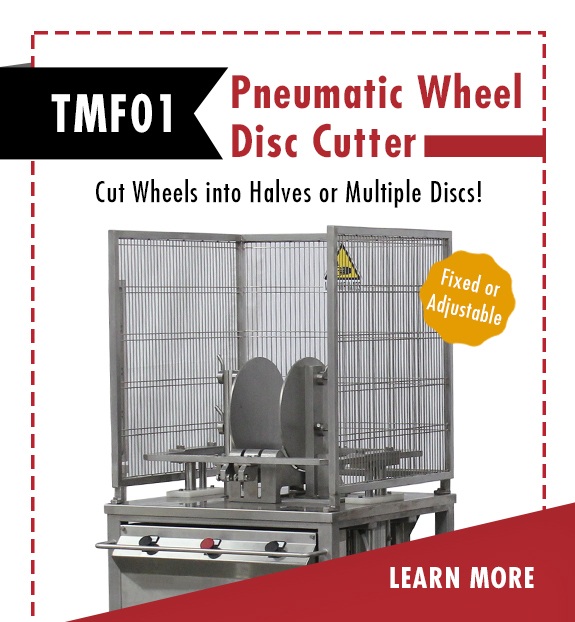 Hart Design & Manufacturing TMF01 Pneumatic Wheel Disc Cutter - 2024 Special Show Deal