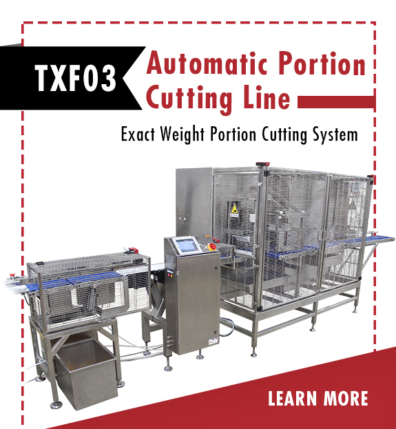 Hart Design & Manufacturing TXF03 Automatic Portion Cutting Line - 2024 Special Show Deal