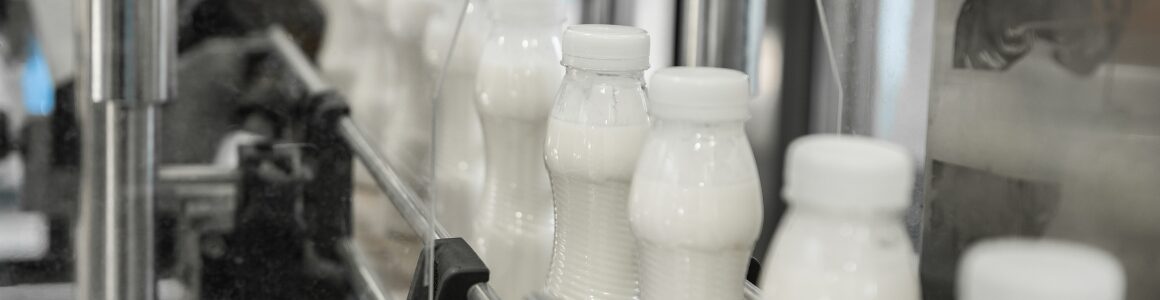 Private-label milk production line.