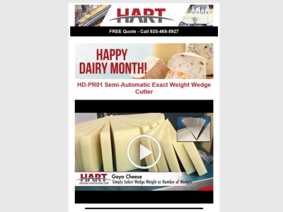 HART Design & Manufacturing 2024 e-newsletter.