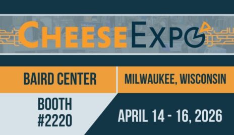 Cheese Expo in Milwaukee, WI at the Baird Center graphic